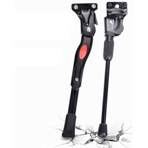 Bike Kickstand Adjustable Aluminum Alloy Steel Parking Stable Support Side Stand Foot Two Holes MTB Bike High Quality