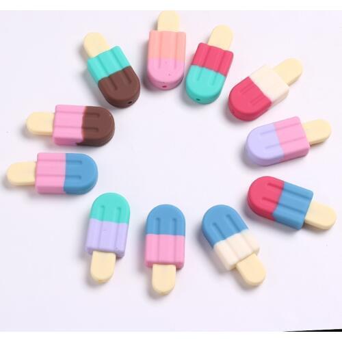 1pc Ice Cream USB Cable protector Data Line Silicone Cable Winder Protective For iphone Android USB Charging earphone Case Cover