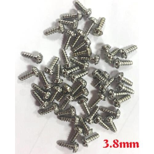 10pcs Accessories 3.8mm Case Screw for G-ame-Cube for NG-C N-ES S-NES N-64 Game Cartridge