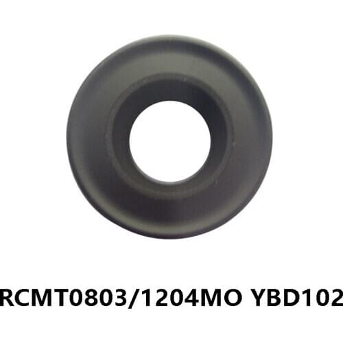 100% Original RCMT0803 RCMT1204 RCMT0803MO RCMT1204MO YBD102 processing Cast Iron Steel Carbide Inserts Lathe Cutter RCMT 0803