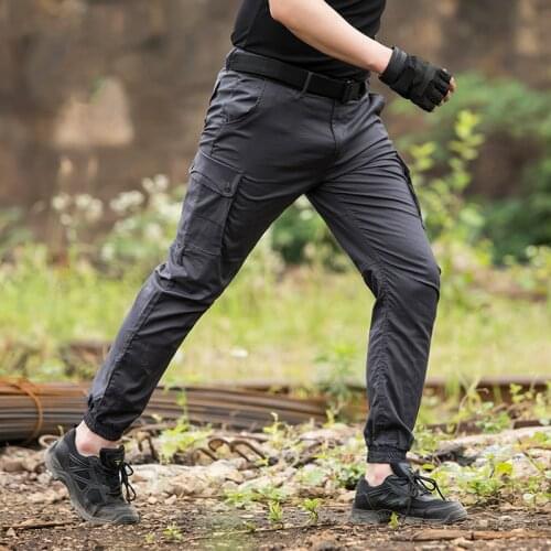 2021 Men Tactical Clothing Military Pants Army Combat Cotton Jogger Pants Streetwear Black Trousers Casual Style Dropshipping