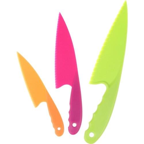3pcs/set Kitchen Cooking Gadgets Pizza Cutter Knife Dough Cake Knife Cuttings DIY Baking Tools