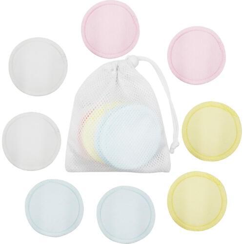 8/12/16/20Pcs Reusable Makeup Remover Cotton Makeup Remover Pad Reusable Soft Facial Skin Care Wash Pad Wipes Face Clean 0503#30