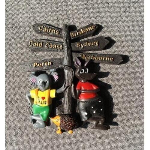 Australian road signs souvenirs fridge stickers