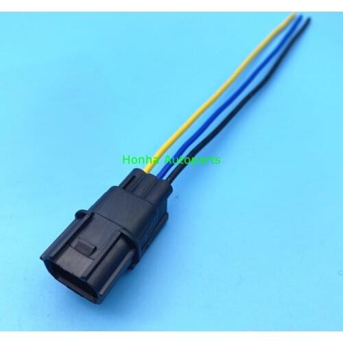 Free Shipping 10/20/50/100pcs 3Pin Waterproof Connector Wire Harness For Honda Ignition Coil Small Lamp Plug 6188-4775