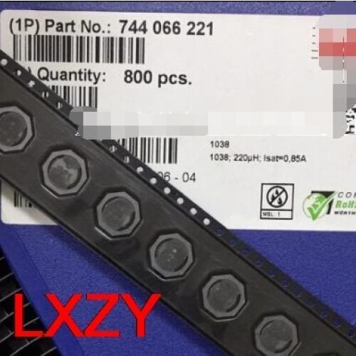 Free Shipping 10PCS/lot 744066221 WE-TPC 1038-220UH 0.75A 6MHZ W E SMD Screen Power Inductor