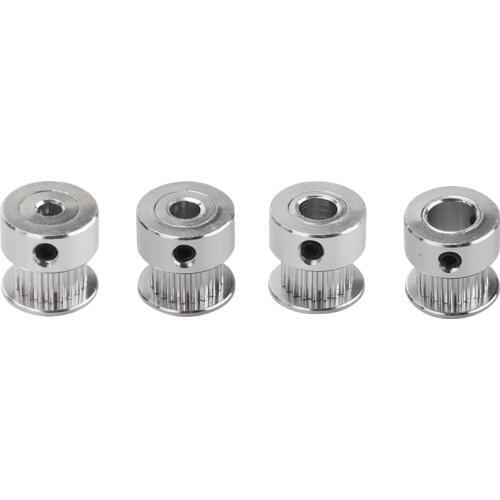 3D Printers Parts 1pc GT2 Timing Pulley 16 Tooth 2GT 20 Teeth Bore 5/6.35/8mm Synchronous Wheels Width 6mm