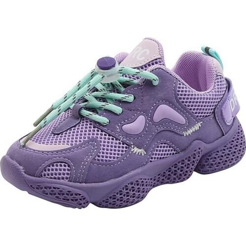 Sports childrens leisure Comfortable shoes girls' Breathable shoes Kids Students Shoes new pattern 2020 Fashion Sneakers