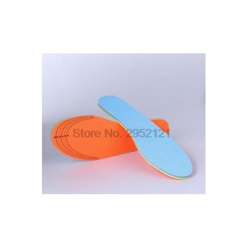 By dhl or ems 200pairs Memory Shoes Insoles Absorbent Deodorant Foot Care Soft Pain Relief Soft For Shoes can be cut new