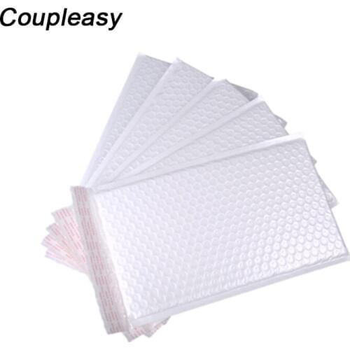 10Pcs High Quality Bubble Envelope Pearl White Poly Mailer Self Seal Adhesive Bubble Bag Shipping Envelopes With Bubble 3 Sizes
