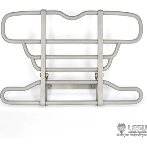 LESU Metal Front Bumper A2 RC Tmy MAN Upgraded 1/14 Tractor Truck Model DIY TH02260