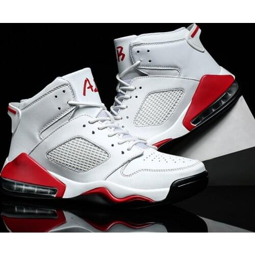 2020 new mens high basketball shoes mens sports running shoes air cushion mens training shoes mens non-slip shoes