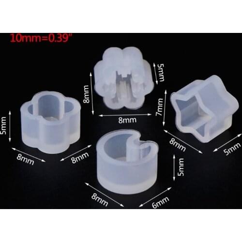 Earrings Epoxy Mold Set DIY Stud Earring Jewelry Making Material Ear Hook Needles