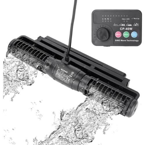 CP-25 CP-40 CP-55 Series Cross Flow Pump Wavemaker with Controller Aquarium Jebao for Fish Reef Coral Fish Tank Powerful Pumps