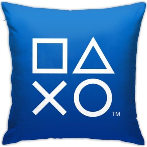 Pillow Cover Home Cushio Cover Playstation 4 Console Decoratives Cushions Sofa Seater Covers Playstation cosplay Car Pillow Case