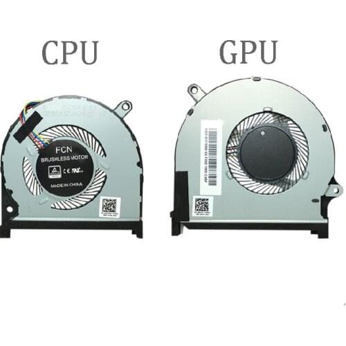 New Original CPU GPU Laptop Cooler Cooling Fan For DELL insprion 15-7590 7591 FAN 0MPHWF 0861FC