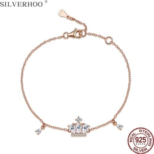 SILVERHOO Golden Bracelets