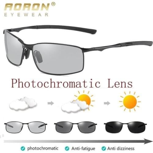 Polarized Photochromic Sunglasses Mens Transition Lens Driving Fishing Glasses Male Driver Safty Goggles Oculos Gafas De Sol