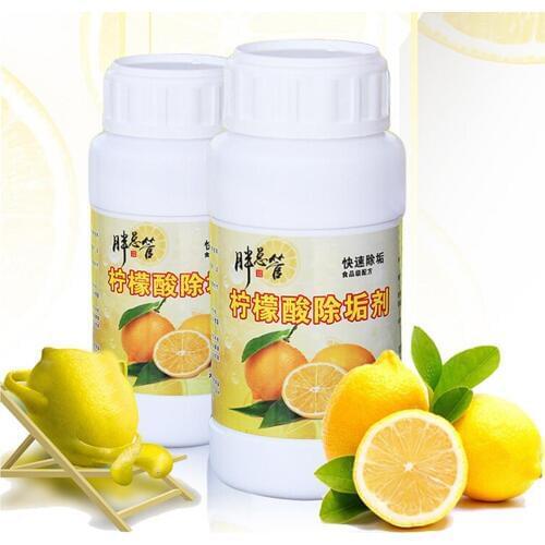 Lemon Citric Acid Stain Scale Remover Tea Pot Cleaner Kettle Descaling Agent Hot