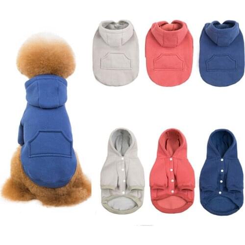 Dog Hoodie Sweatshirt Winter Dog Clothes Pomeranian Poodle Bichon Pug French Bulldog Corgi Clothing Pet Outfit Garment Dropship