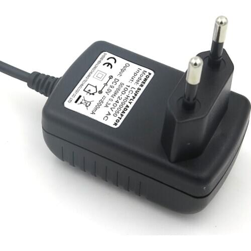 High quality AC 100V-240V DC 9V 500mA 0.5A Converter Switching Power SupplyAdapter US/EU/UK Plug DC 5.5x 2.1mm for Loudspeaker