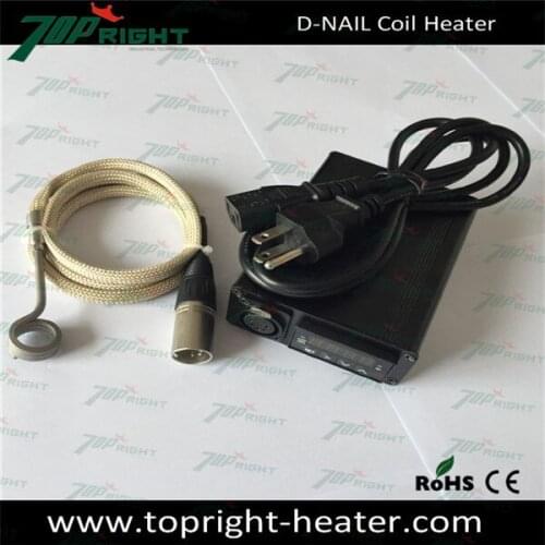 Factory sale E-NAIL D-NAIL quartz/ Coil Heater with Temperature control box complete(without titanium nail)
