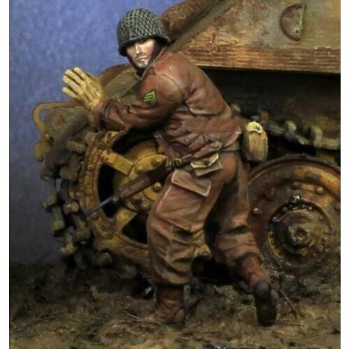 1/35 Resin Model Building Kit Figure Soldier