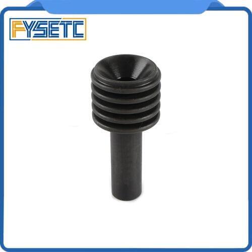 1PC Ceramic Mud Powder Extruder Feed Barrel Feed Hopper Hardened Steel Cylinder 3D Printer Parts