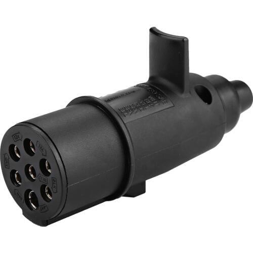 24V 7 Pin Trailer Plug N Type Towing Connector Adapter for Trailer Truck Caravan car usb socket