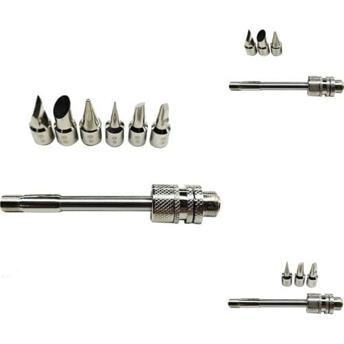 510 Electric Soldering Iron Welding Tools 20-100W Cutter Head Silver