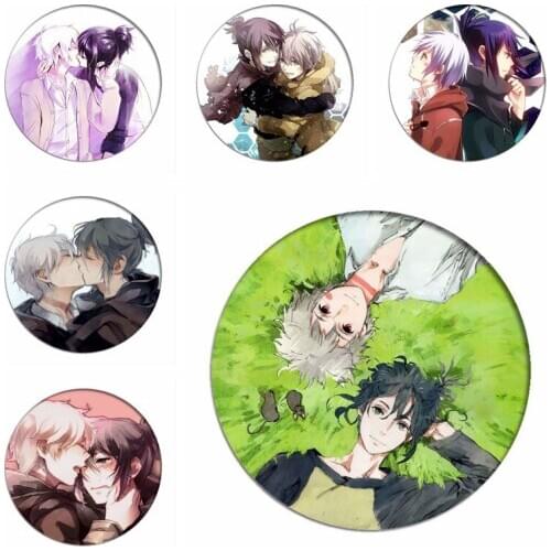 Anime No.6 Cosplay Backpack Badges Future City Shion Brooch Icon Nezumi Collection Bags Breastpin for Clothing Toys Gifts