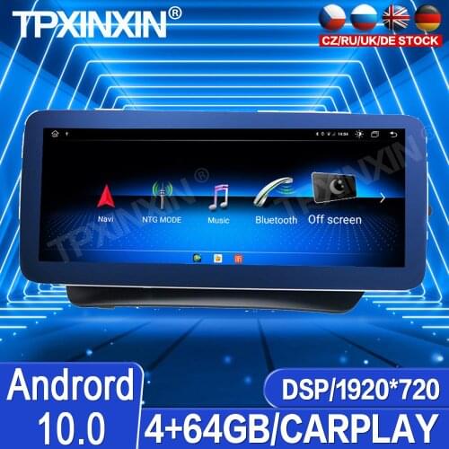 Android 10.0 6+128GB For Mercedes-Benz E-Class Car Stereo Radio Tape Recorder Multimedia Player GPS Navigation HD Screen