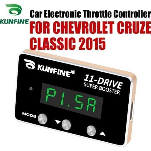 KUNFINE Car Electronic Throttle Controller Racing Accelerator Potent Booster For CHEVROLET CRUZE CLASSIC 2015 Tuning Parts