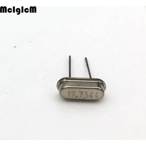 20pcs hc-49s 17.734475MHz 20ppm 20pF quartz resonator