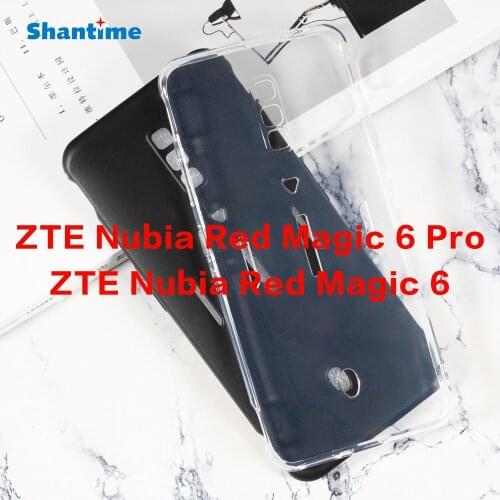 For ZTE Nubia Red Magic 6 Pro Gel Pudding Silicone Phone Protective Back Shell For ZTE Nubia Red Magic 6 Soft TPU Case