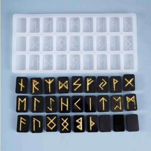 Transparent Silicone Mould Resin Decorative Craft DIY Divination energy symbol Mold epoxy resin molds for jewelry