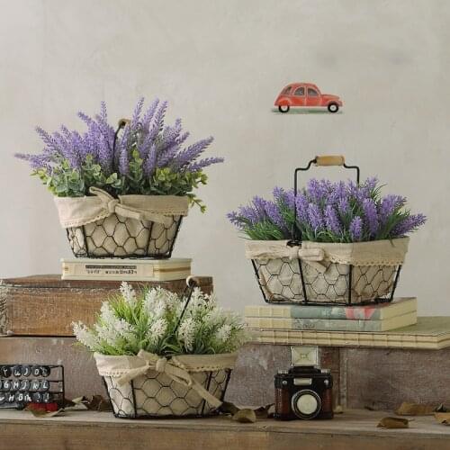 Romantic decoration lavender flower silk artificial flowers grain decorative Simulation of aquatic plants 1pcs/lot