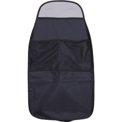 Universal Auto Seat Back Organizer Storage Bag Waterproof Car Seat Back Scuff Dirt Protect Cover For Child Baby Kid kick Mat