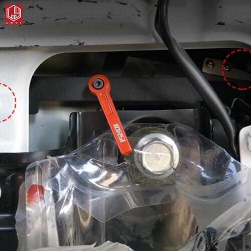 For Pajero V97V93V87 2012 2018 trunk escape lock device rear tail door lock internal switch Car Accessories