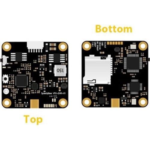 SpeedyBee Speedy bee VTX-DVR 5.8G 48CH 600mW VTX Built-in DVR Support Betaflight CMS Control/IRC Tramp/PIT Mode for FPV Racing
