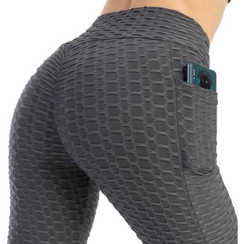 WHOUARE Leggings Women High Waist Seamless Leggings Push Up Workout Clothes for Women Butt Lift Leggings with Pockets