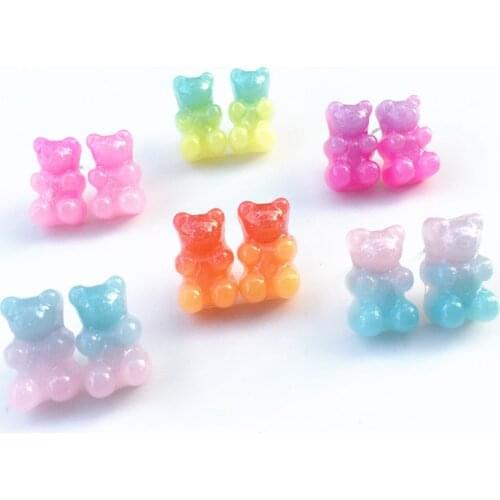 Gummy Bear Earrings Drop Earrings Cute Earrings For Women Girls Fashion Earrings Christams Gifts boucle doreille femme