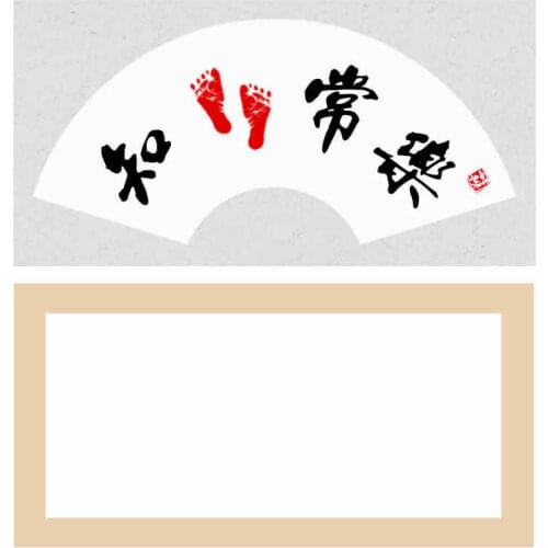 10 Sheets Chinese Calligraphy Paper Card Papel Arroz Raw Xuan Paper Rice Paper Fan-shaped Painting Rijstpapier Lens Card