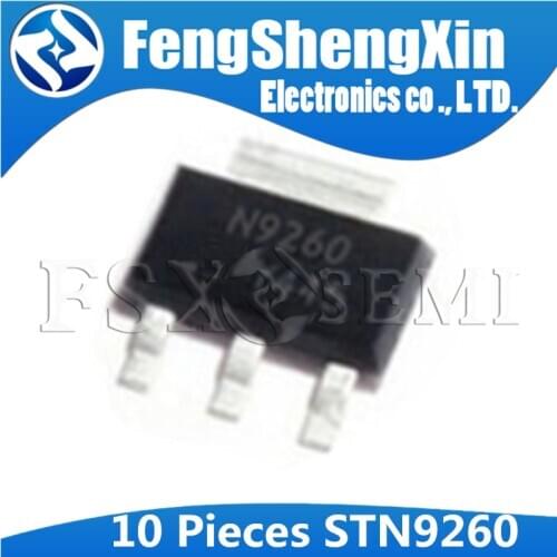10PCS STN9260 SOT-223 9260 SOT223 N9260 SOT High voltage fast-switching PNP power transistor
