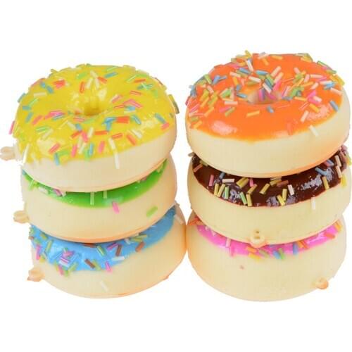 7 Cm Novelty Toy DIY Donut Cone Squishy Slow Rising Bread Antistress Toys