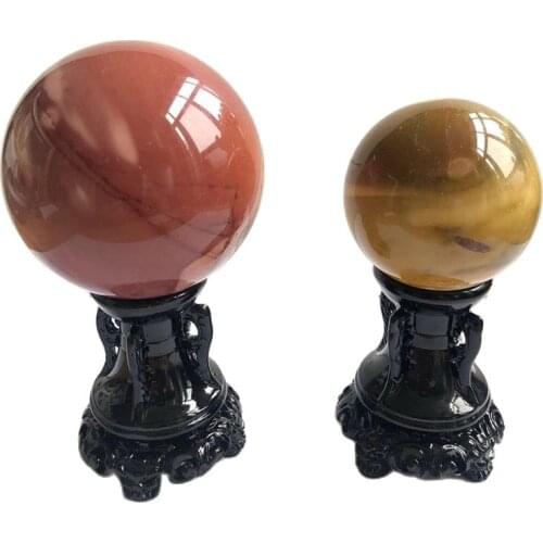 Beautiful Natural mookiate Stone Ball Quartz Crystal Sphere Home Decor Natural Stone Carved
