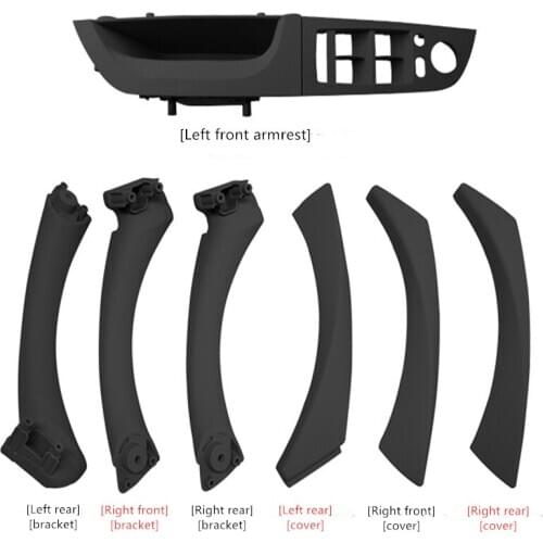 51417230850 Driver Door Switch Contro Panel Cover Left/Right Interior Armrest Panel Handle Pull Trim Cover For BMW 3 series