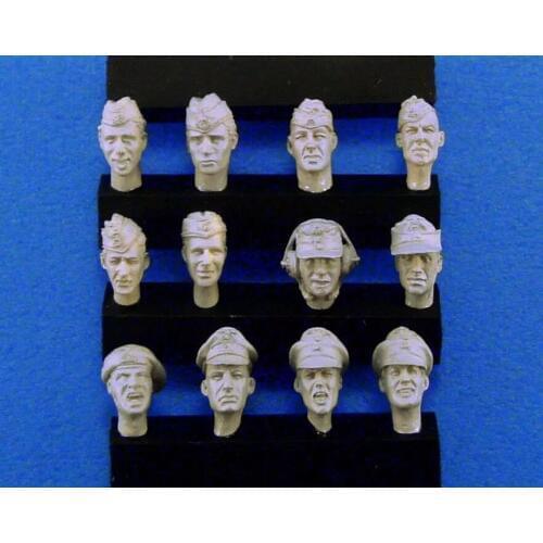 1/35 Resin Head Model Kit Unassambled Unpainted German soldier avatar 629