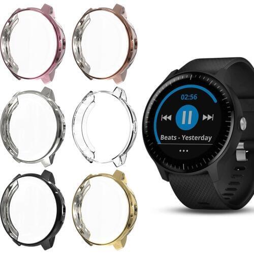New High Quality TPU Slim Smart Watch Protective Case Cover for Garmin Vivoactive 3 3 Music Frame Smartwatch Accessories