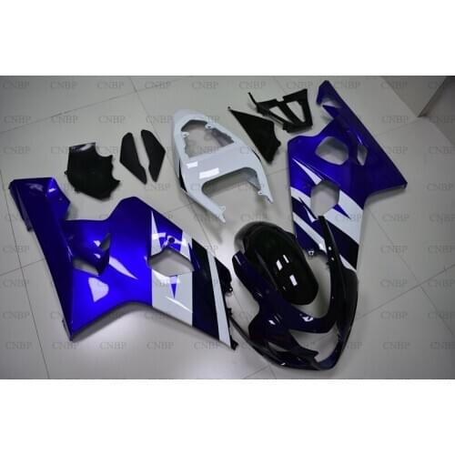 For Suzuki GSXR750 2004 - 2005 K4 Abs Fairing GSXR 600 04 Motorcycle Fairing for Suzuki GSXR750 2004 Blue White Black Body Kits